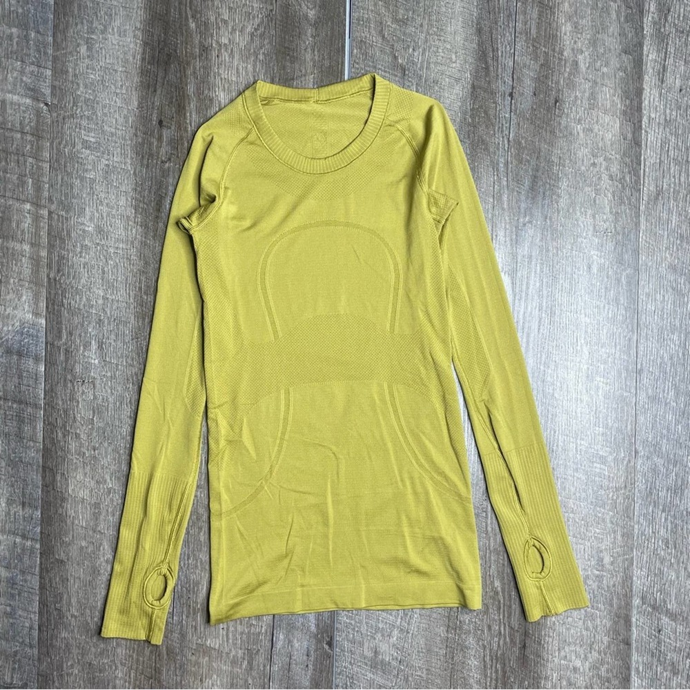 lululemon Long Sleeve Swiftly Tech Shirt Size 4